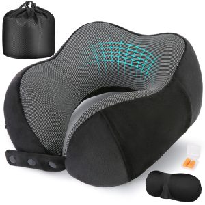 Title: Memory Foam Travel Neck Pillow Review