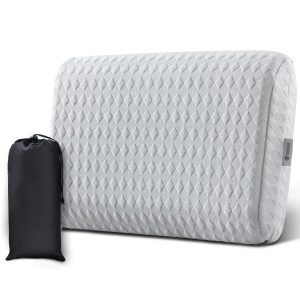 Vekkia Memory Foam Travel Pillow — Compact Comfort