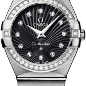 Omega Constellation Ladies Watch 123.15.27.60.51.001 quartz test