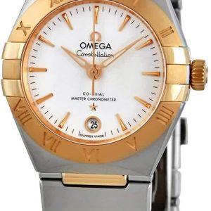 Omega Constellation Manhattan Automatic Chronometer Silver Dial Ladies Watch 131.20.29.20.02.002 review: precision timekeeping luxury watch