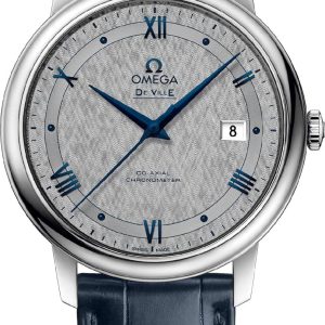 Omega De Ville Automatic Grey Dial Men's Watch 424.13.40.20.06.002 review: precision timekeeping