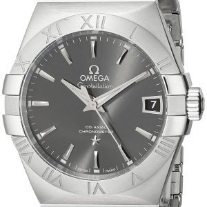 Omega Men's 12310382106001 Constellation Analog Display Swiss Automatic Silver Watch review: luxury dress watch