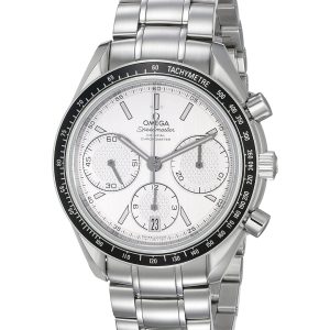 Omega Men's 32630405002001 Speed Master Analog Display Automatic Self Wind Silver Watch review: precision chronograph, luxury watch