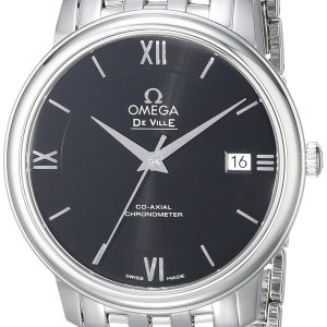 Omega Men's 42410372001001 Analog Display Swiss Automatic Silver Watch review: dress watch