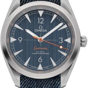 Omega Railmaster Automatic Blue Jeans Dial Men's Watch 220.12.40.20.03.001 review: antimagnetic accuracy, Swiss made