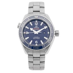 Omega Seamaster Blue Dial Titanium Ladies Watch test diver watch