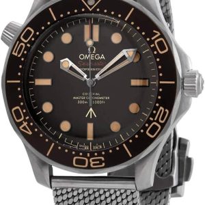 Omega Seamaster Diver Chronometer 42mm Mens Special Edition 007 Watch 210.90.42.20.01.001 review: lightweight titanium luxury watch