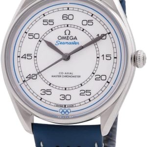Omega Seamaster Olympic Timekeeper Automatic Chronometer White Dial Men's Limited Edition Watch 522.32.40.20.04.001 review: precision timekeeping luxury watch
