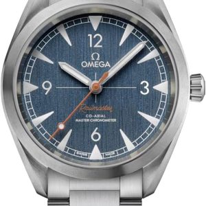 Omega Seamaster Railmaster Automatic Chronometer Blue Dial Men's Watch 220.10.40.20.03.001 review: antimagnetic precision for everyday wear