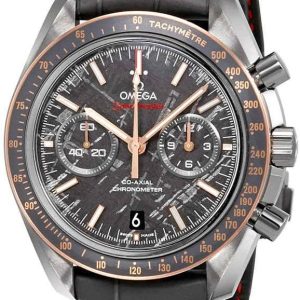 Omega Speedmaster Grey Side of the Moon Meteorite Chronograph 44.25 mm Automatic Mens Watch 311.63.44.51.99.001 review: scratch-resistant ceramic luxury watch