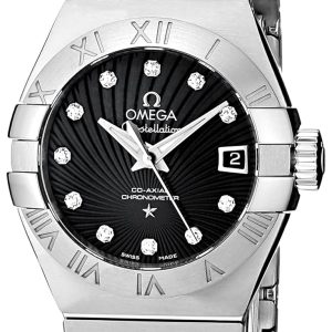 Omega Women's 123.10.27.20.51.001 Constellation Co-Axial Automatic 27mm Swiss Automatic Silver-Tone Watch review: precise timekeeping in a luxury watch