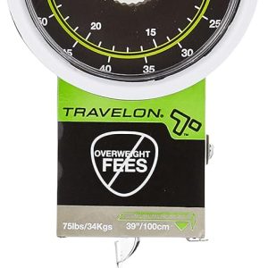 Travelon Stop and Lock Luggage Scale with Tape Measure review