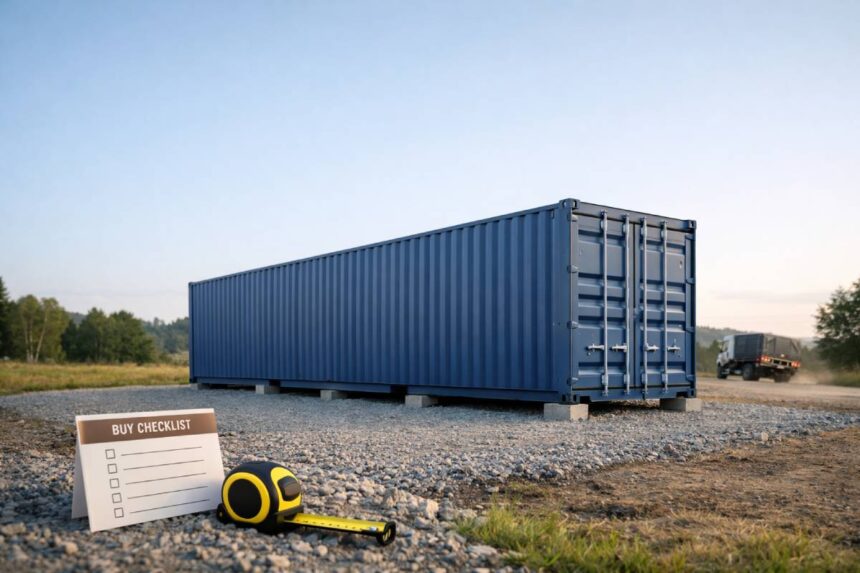 Discover the Best Places to Buy Shipping Containers