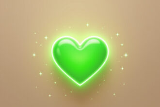 green heart emoji