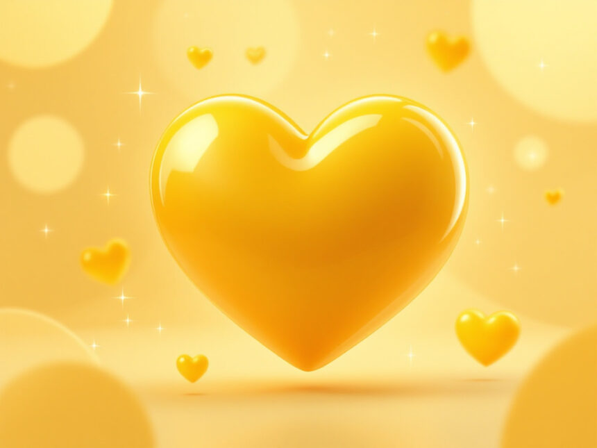 yellow heart emoji