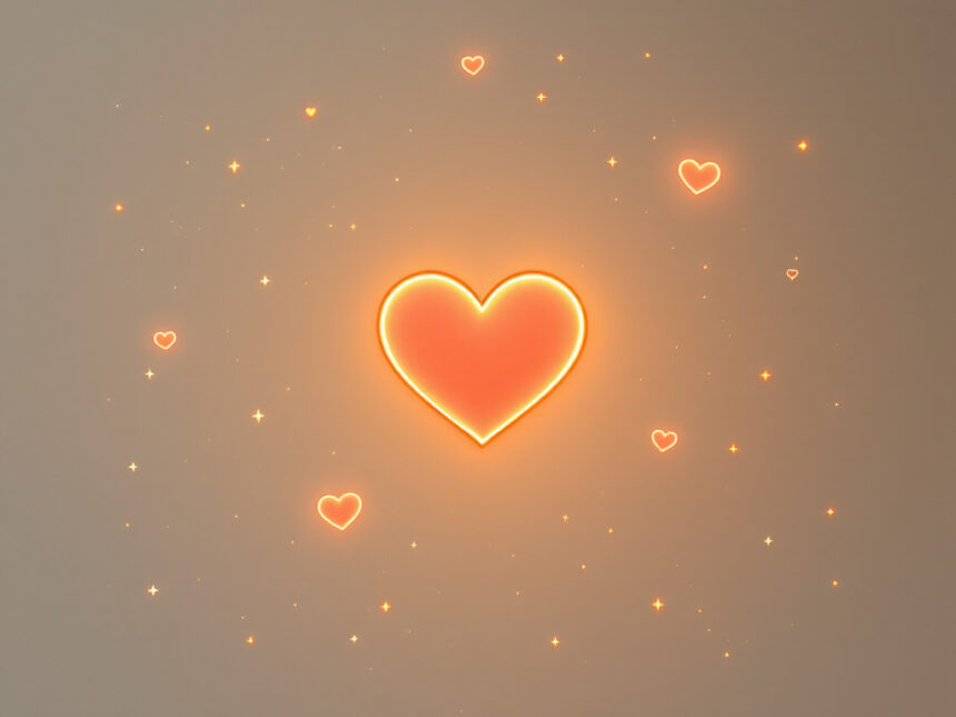 orange heart emoji
