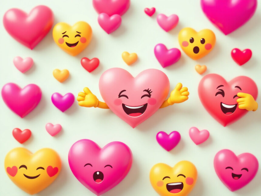 heart emoji faces