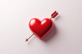 heart emoji with arrow