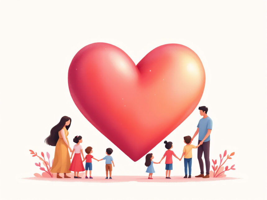 heart emoji for family