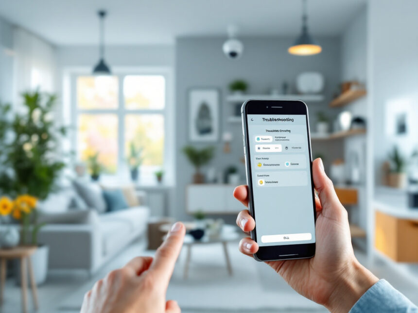 smart home security troubleshooting
