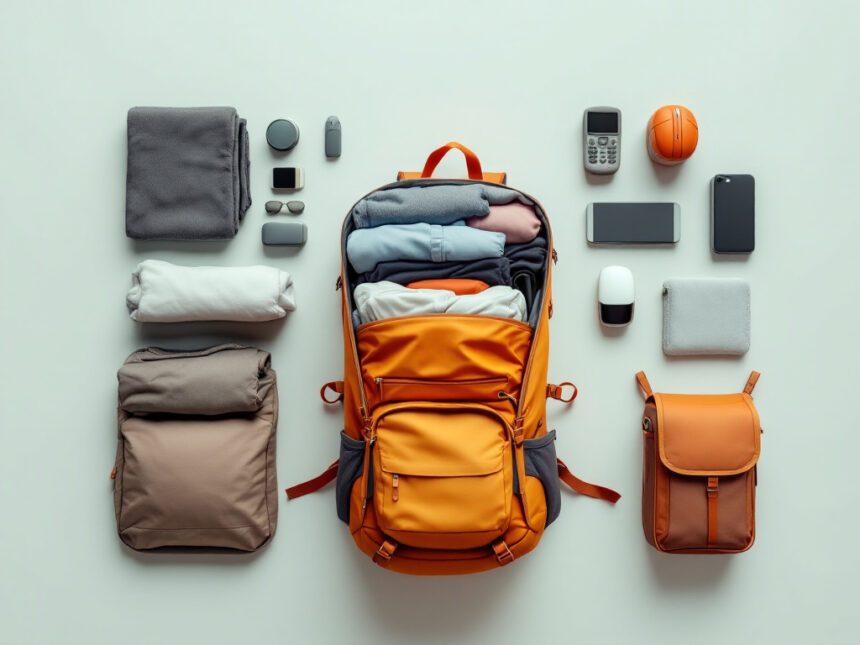 how to pack a backpack efficiently
