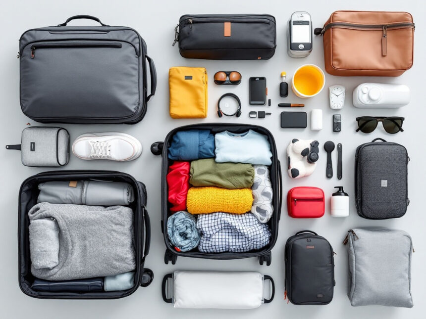 packing bags organization ideas