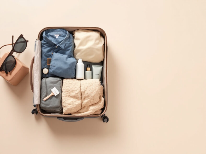 packing light and organized