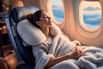 travel pillow and blanket set