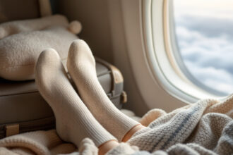 comfortable travel socks