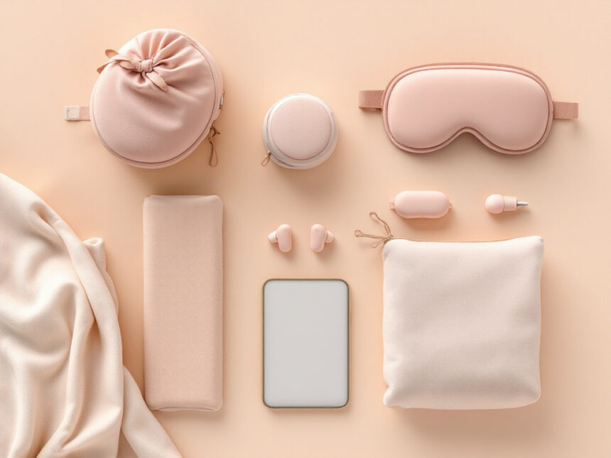 compact travel sleep kits