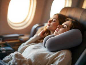 comfortable inflatable travel pillows