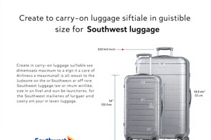 carry-on luggage size for southwest
