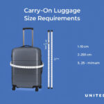 carry-on luggage size for united airlines