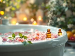 essential oils for bathing
