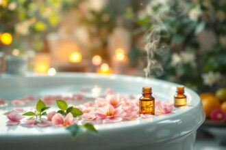 essential oils for bathing