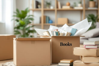 moving boxes for books