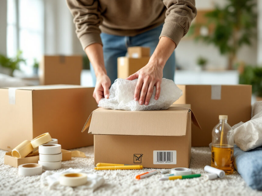 how to pack moving boxes