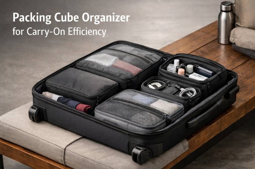 How Your Packing Cube Organizer Boosts Carry-On Efficiency