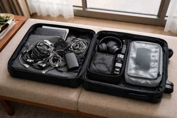 Packing Cubes for Electronics to Maximize Your Carry-On Space
