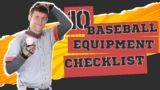 Gear Up: Comprehensive Baseball Equipment List