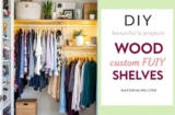 Unleash Your Creativity: DIY Wood Closet Shelves for Your Home