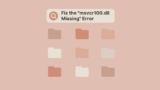 How to Fix the “msvcr100.dll Missing” Error: A Step-by-Step Guide