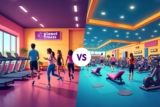 Exploring Fitness Giants: Planet Fitness vs. LA Fitness Comparison