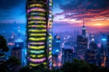 Futuristic Innovation: Vertical Farming Technology Unveiled