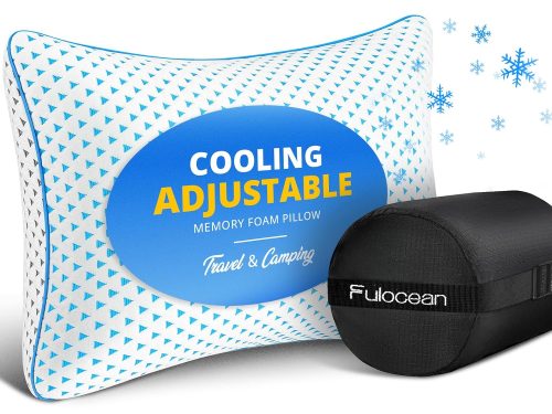 Cooling Shredded Memory Foam Pillow — Travel Essential