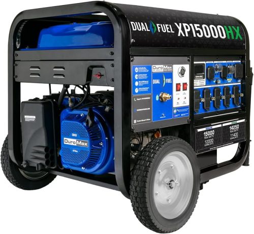 DuroMax 15,000W Dual Fuel Portable Generator