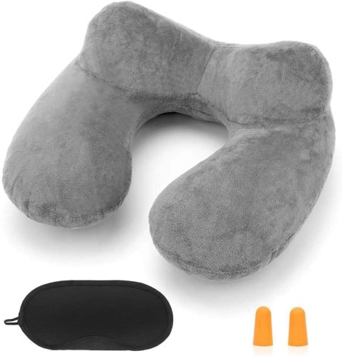 Inflatable Velvet Neck Pillow Review