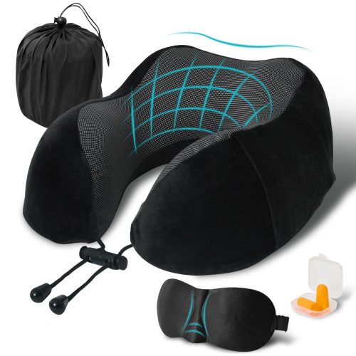 Memory Foam U‑Shaped Travel Pillow Review