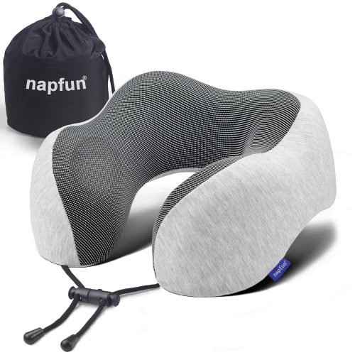Napfun Memory Foam Travel Neck Pillow Review
