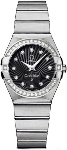 Omega Constellation Ladies Watch 123.15.27.60.51.001 quartz test